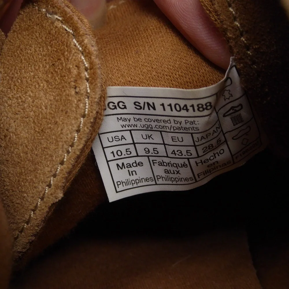 UGG Mens Freamon Chukka Boots Tan Suede 1104188 10.5